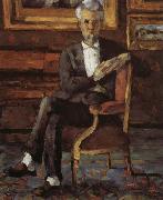 Paul Cezanne Portrait de Victor Chocquet oil painting reproduction